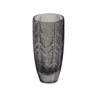 Zig Zag Grey Champagne Glass (Set of 6)
