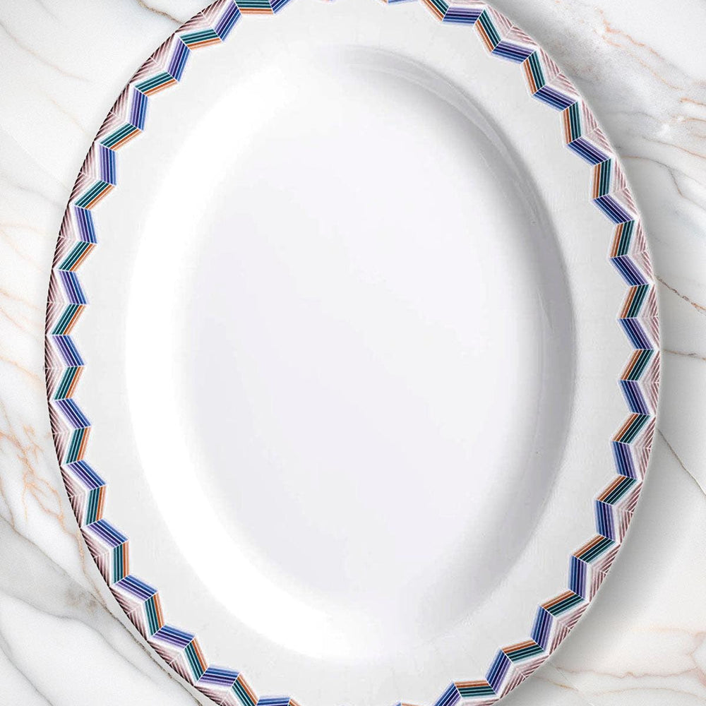 Zig Zag Jarris 148 Oval Dish
