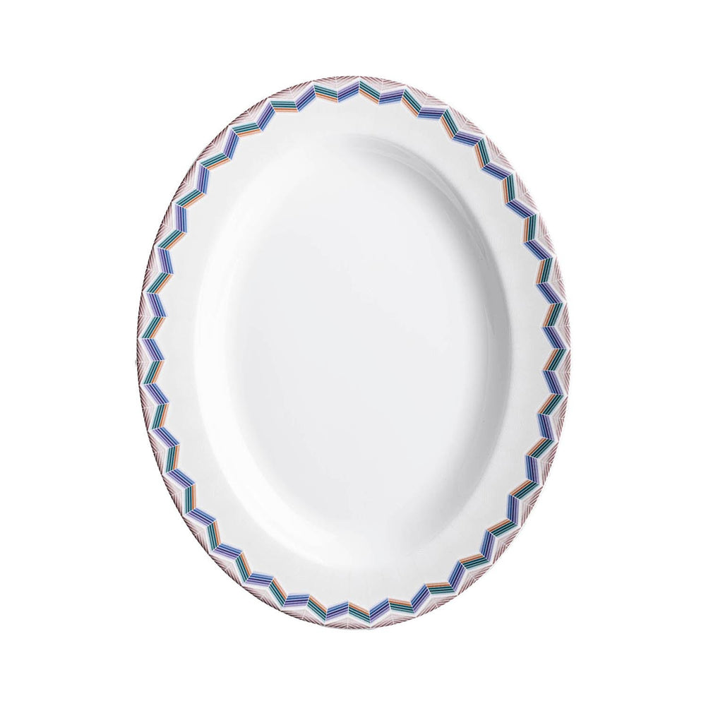 Zig Zag Jarris 148 Oval Dish