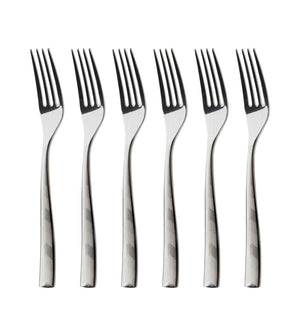 Zig Zag Steel Table Fork (Set of 6)