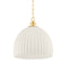 Hillary Pendant Light  option Aged Brass