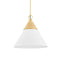 Mica Pendant Light  option Large: 18 in diameter