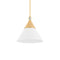 Mica Pendant Light  option Small: 13 in diameter