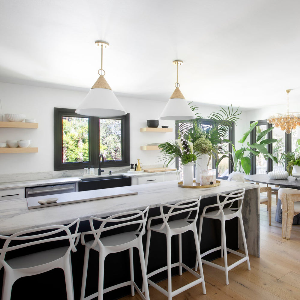 Mica Pendant Light
