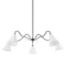 Onda Chandelier  option Old Bronze