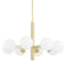 Stella Chandelier  option 8 Lights