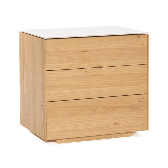 Avita 3 Drawer Nightstand