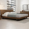 Bella Bed  option Smoked Walnut