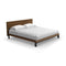 Bora Bed  option Smoked Walnut