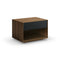 Mimosa 1 Drawer Nightstand  option Black Glass
