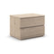 Nevada 2 Drawer Nightstand  option White Washed On Oak