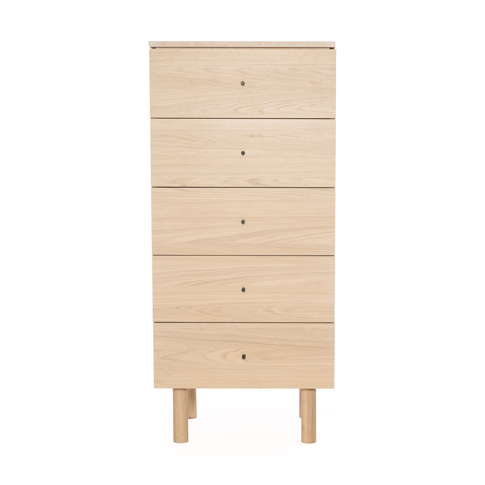 Nora 5 Drawer High Chest