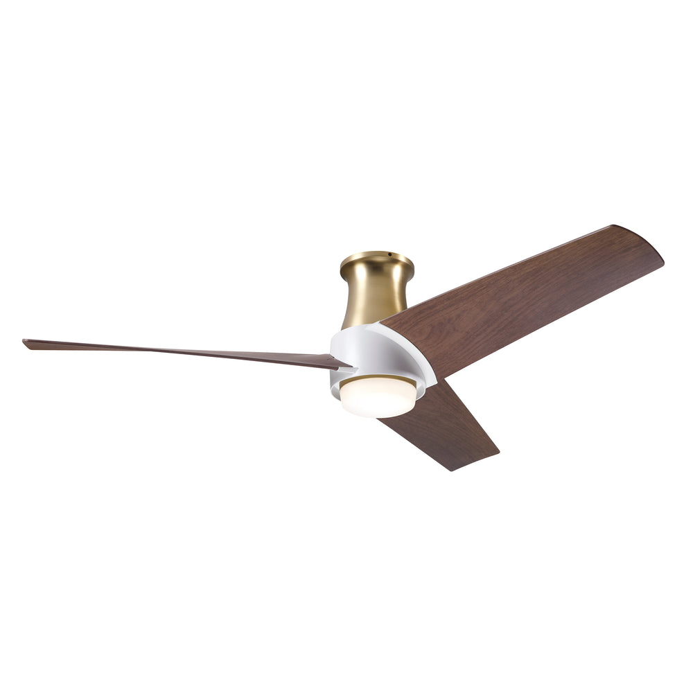Ambit DC Flush Mount LED Ceiling Fan