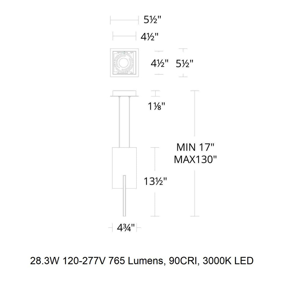 Amari LED Pendant Light