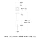 Amari LED Pendant Light