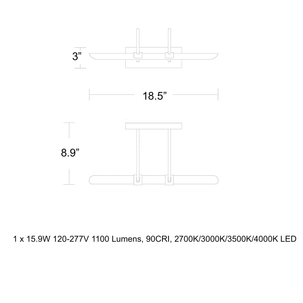 Ansel LED Wall Sconce
