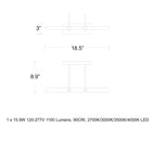 Ansel LED Wall Sconce
