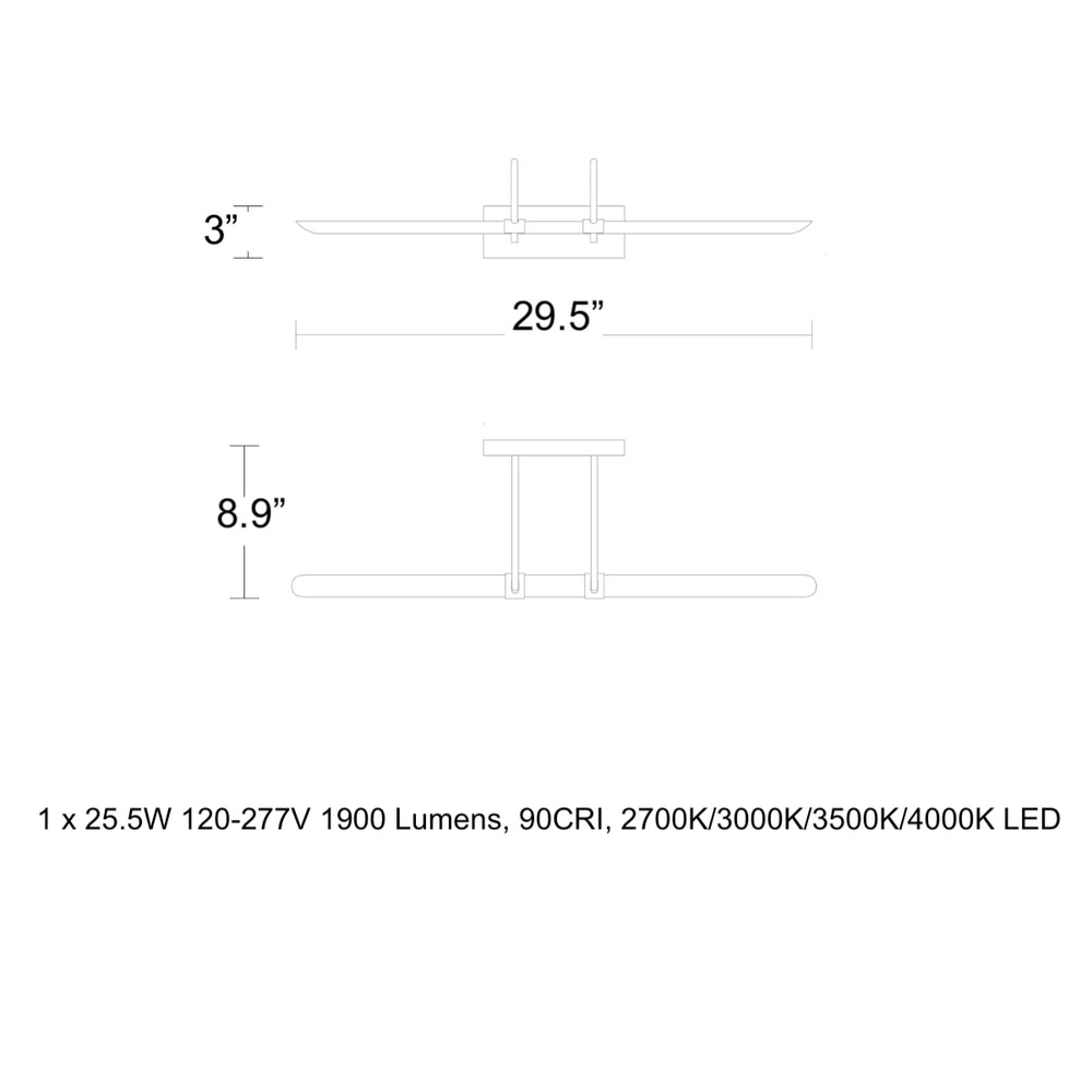 Ansel LED Wall Sconce