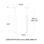 Cadiz LED Pendant Light