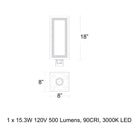 Cambridge LED Outdoor Post Light
