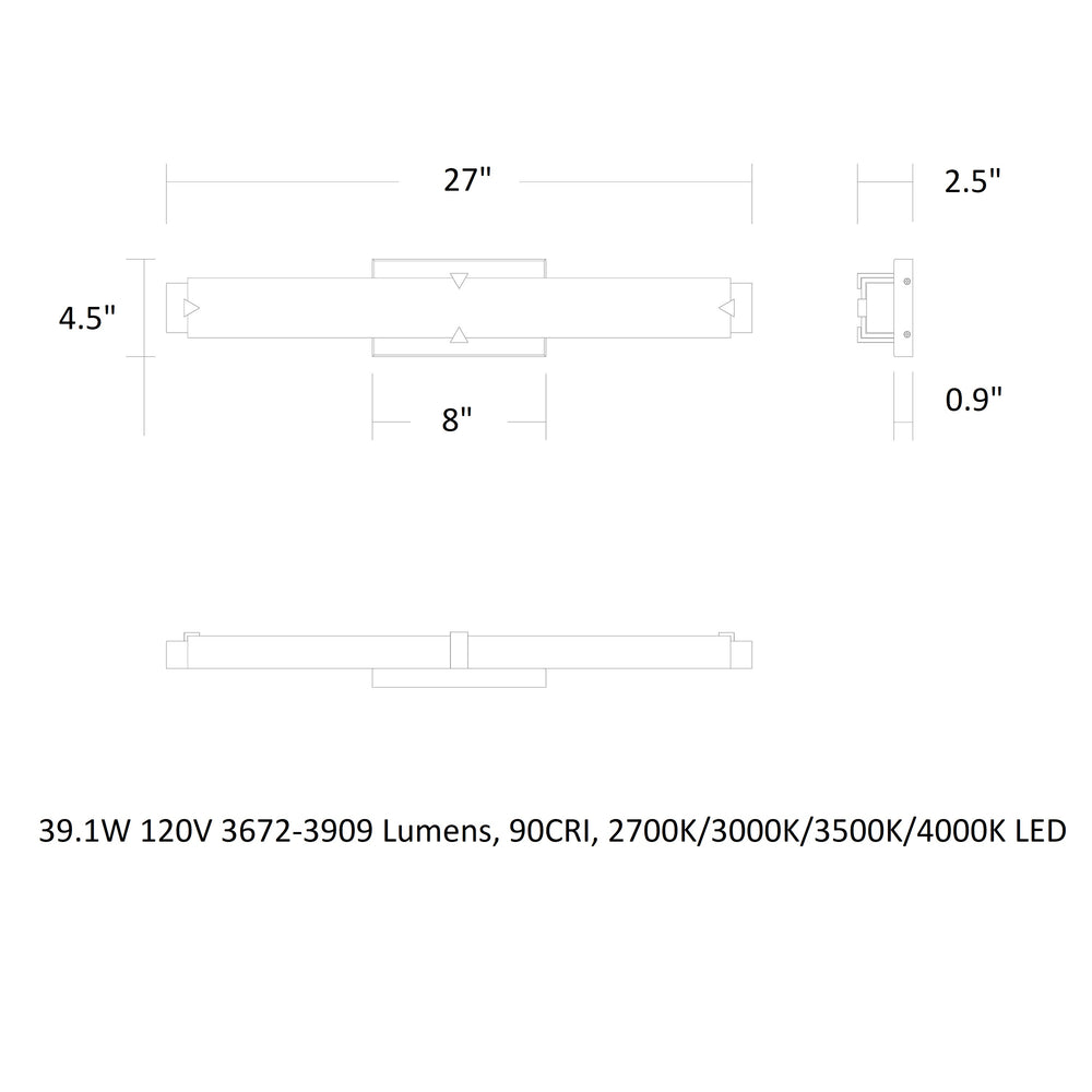 Carlisle LED Bath & Vanity Wall Light