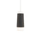 Chauncey LED Pendant Light  option Basalt Stone / Black