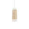 Chauncey LED Pendant Light  option Beige Travertine / Aged Brass