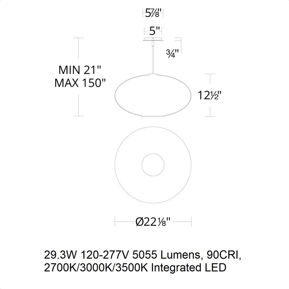 Illusion LED Pendant Light