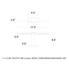 Inlet LED Wall Sconce
