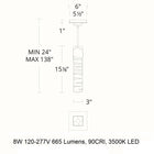 Juliet Mini LED Pendant Light