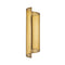 Pirouette LED Bath & Vanity Wall Light  option Aged Brass