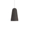 Pompei LED Pendant Light  option Basalt Stone / Black