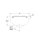 Fan Slope Ceiling Kit