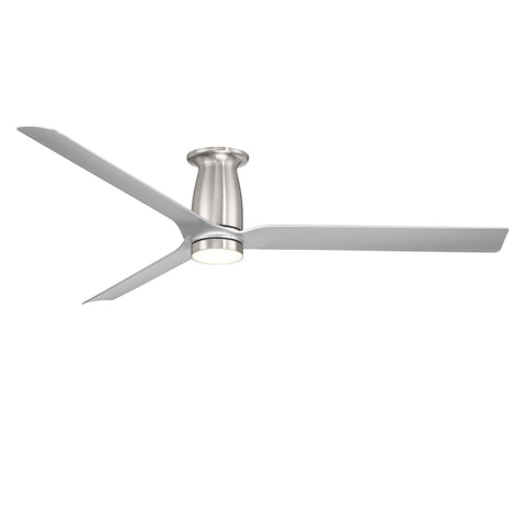 Smooth Indoor/Outdoor Flush Mount Ceiling Fan