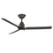 Smooth Indoor/Outdoor Smart Ceiling Fan  option Bronze