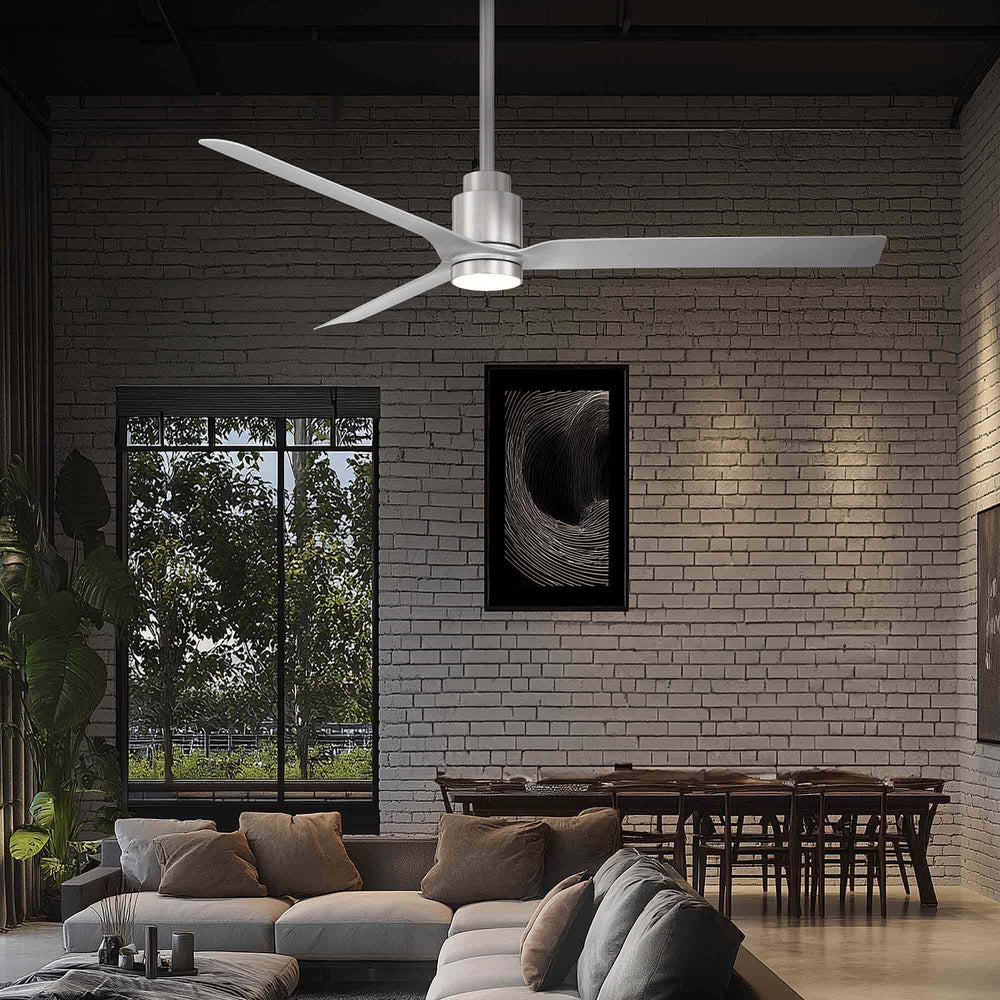 Smooth Indoor/Outdoor Smart Ceiling Fan