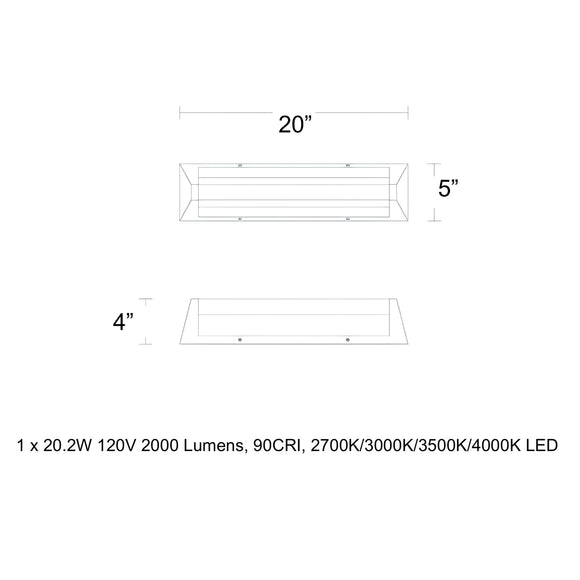 Swale LED Bath & Vanity Wall Light