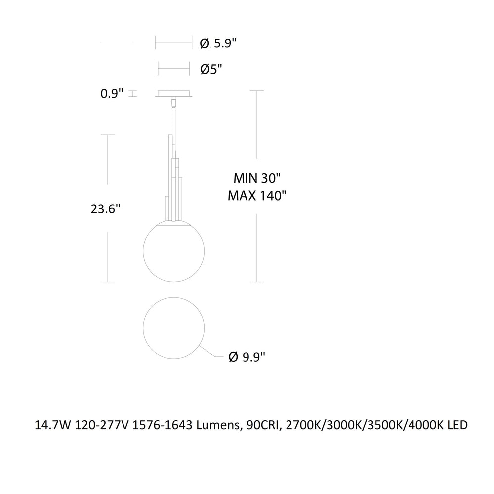 Sybil LED Pendant Light