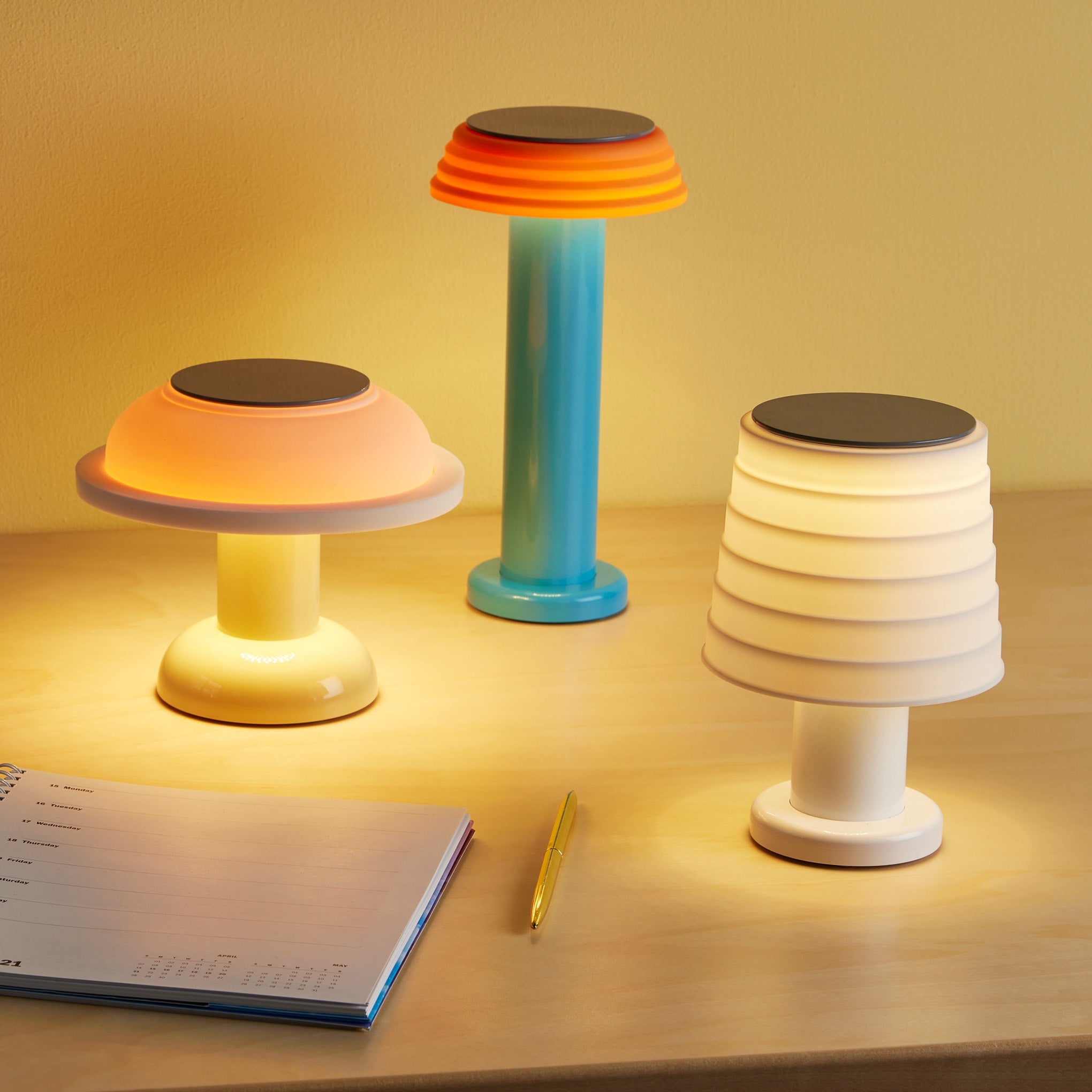 MoMA Sowden PL4 LED Portable Table Lamp - 2Modern