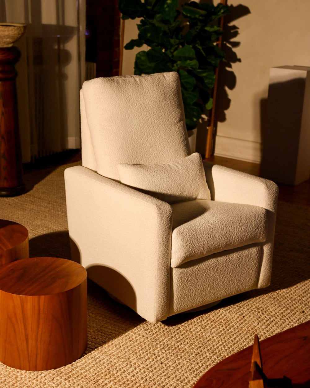 Matera Glider Motorized Recliner with Swivel Base
