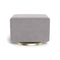 The Swivel Ottoman  option Gold