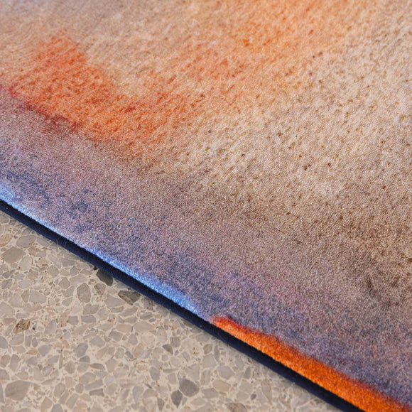 A World Within Pink Sky Rug