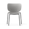 Hana Stackable Dining Chair (Set of 2)  option Black