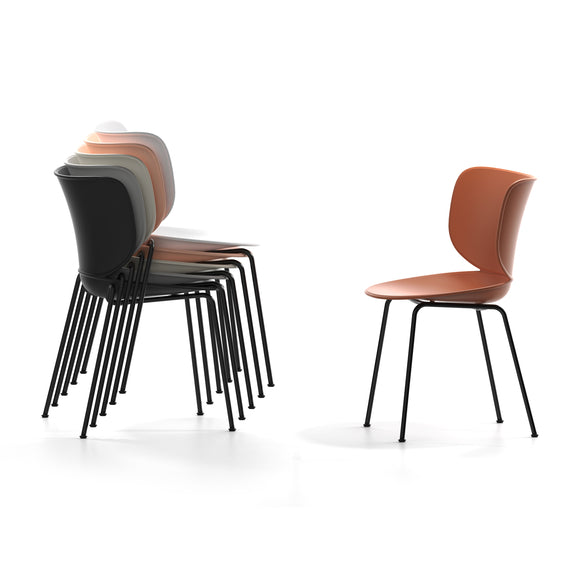 Asian Cheap Stackable Chair Moooi Hana Stackable Dining Chair (Set of 2) - 2Modern