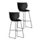 Hana Stool (Set of 2)  option Black