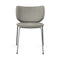 Hana Upholstered Stackable Dining Chair  option Solis Rain
