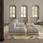 Haybale Lounge Chair with Footstool