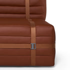 Haybale Lounge Chair with Footstool