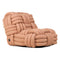 Knitty Lounge Chair  option Blossom Camel
