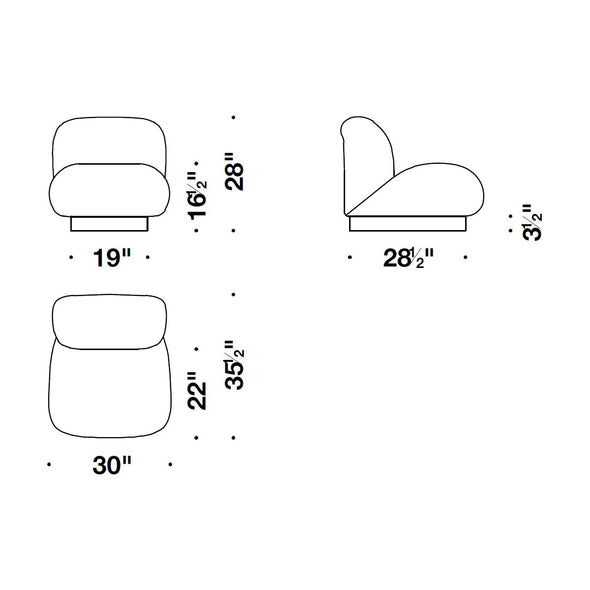 Clay Lounge Armchair